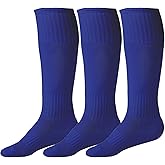 EPEIUS Kids Soccer Socks Non Slip Knee High Socks Sport Grip Soccer Socks Softball Baseball for Youth Girls Boys