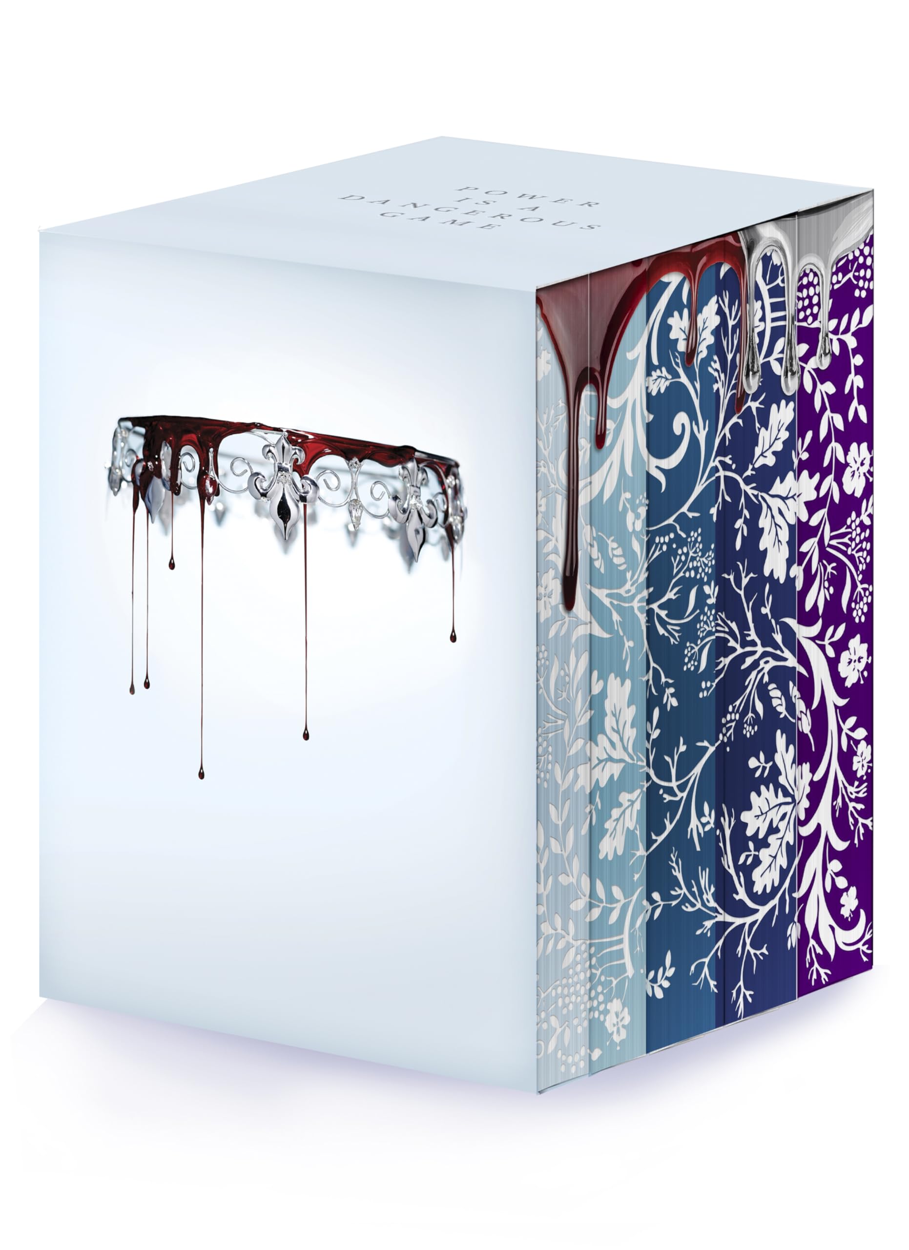 Red Queen 10th Anniversary Deluxe 5-book Box Set with stenciled edges: Great for Holiday and Christmas Reading or Gifting Image