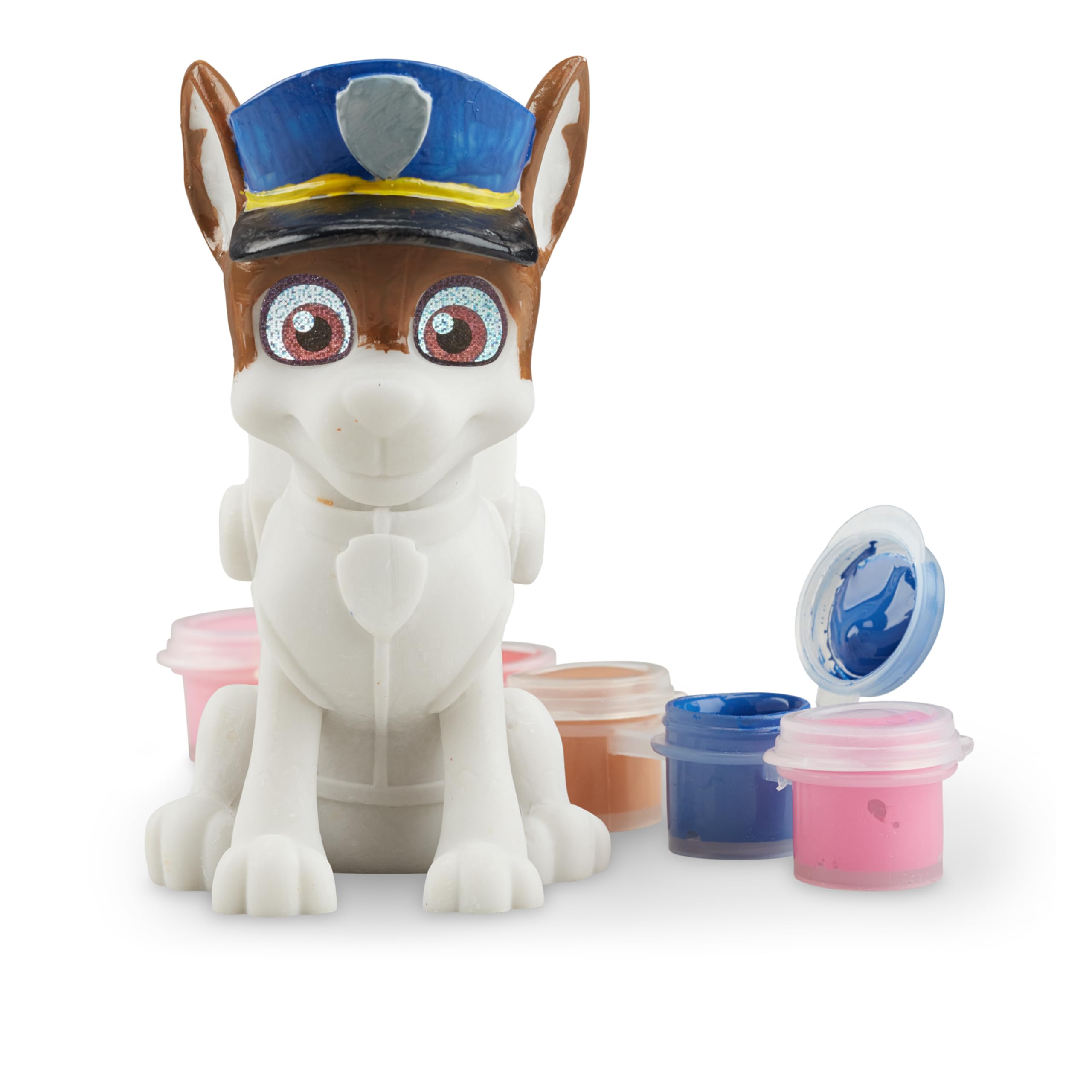 Melissa & Doug PAW Patrol Craft Kit - 3 Decorate Your Own Pup Figurines for Boys and Girls, PAW Patrol Painting Set, Activity for Birthday Parties, Ages 6+