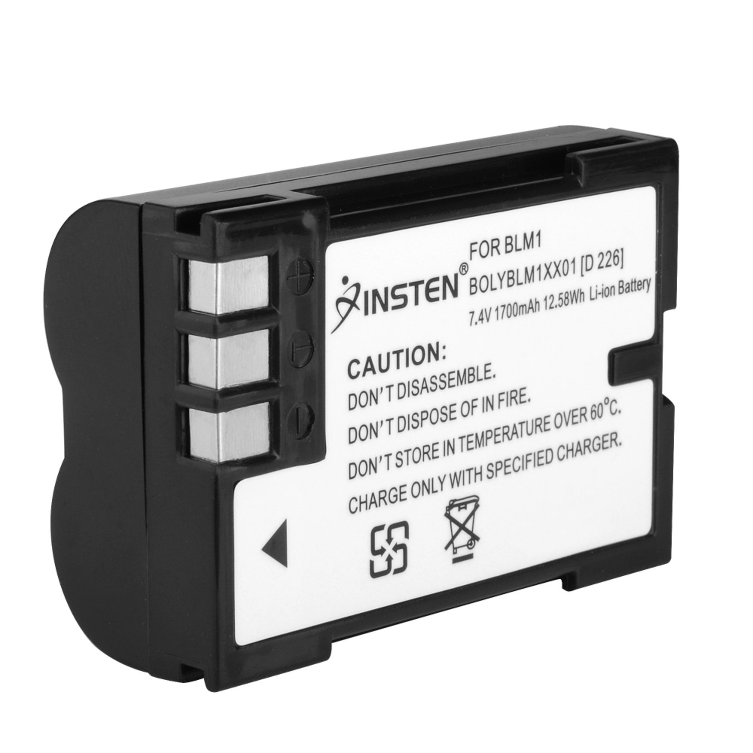 Insten Compatible with OLYMPUS BLM1 PSBLM1 EVOLT E500 E