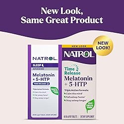 Natrol Melatonin + 5-HTP Advanced Time Release