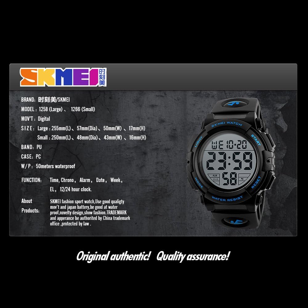 skmei 1258 watch manual