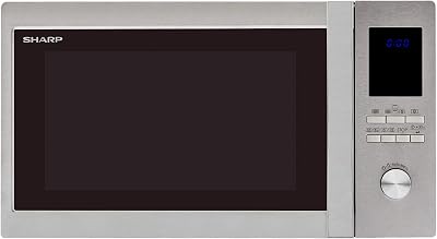 Sharp R982STM 1000W Combination Microwave Oven 42L Stainless Steel