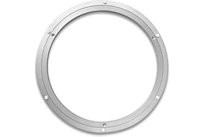 TROOPS BBQ Lazy Susan Turntable Ring - Heavy-Duty Aluminum Lazy Susan Bearing Hardware Single-Row Ball Bearings for Heavy Loads (225 lbs. Capacity) - 16 Inches