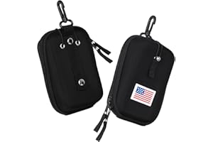 LZFAN Golf Rangefinder Hard Shell Carry Case Box EVA Bag Compatible with Bushnell/Callaway/Tectectec V2 V3 V4 V5 Pro X2 Pro XE Or Others Rangefinder USA Flag