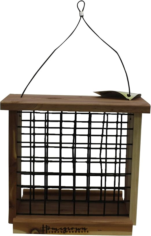 Amazon.com : Cedar Seed Cake Feeder : Garden & Outdoor