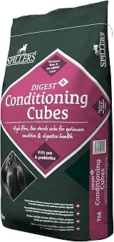 Spillers Digest+ Conditioning Horse Feed Cubes 20kg High Fibre Oil view 7