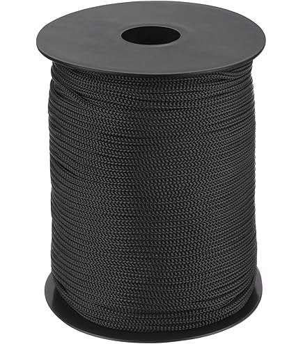Cordon Plat Nylon Tressé Violet - 100 Pieds (30,5 M) X 3/16 Pouce - Neuf, USA