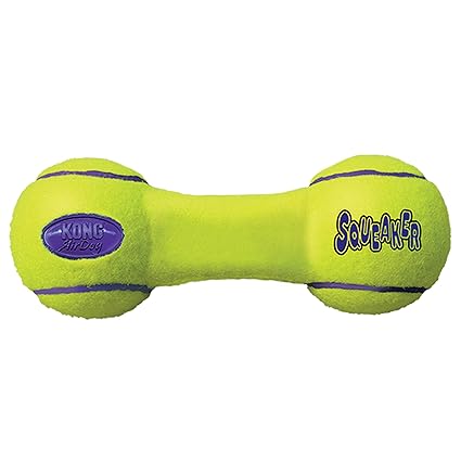 KONG - AirDog® Squeaker Dumbbell - Juguete sonoro y saltarín ...