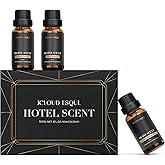 JCLOUD ESQUL Hotel Diffuser Oil Gift Set | Top 3 Diffuser Oils Scents for Home Inspired by 5-Star Hotel Scents -Westin and W Hotels, Hotel Scent Essential Oil Blends, 3x20mL