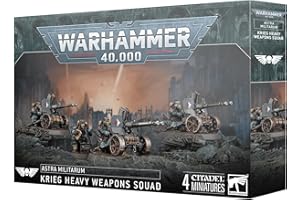 GAMES WORKSHOP Warhammer 40,000: Astra Militarum - Krieg Heavy Weapons Squad
