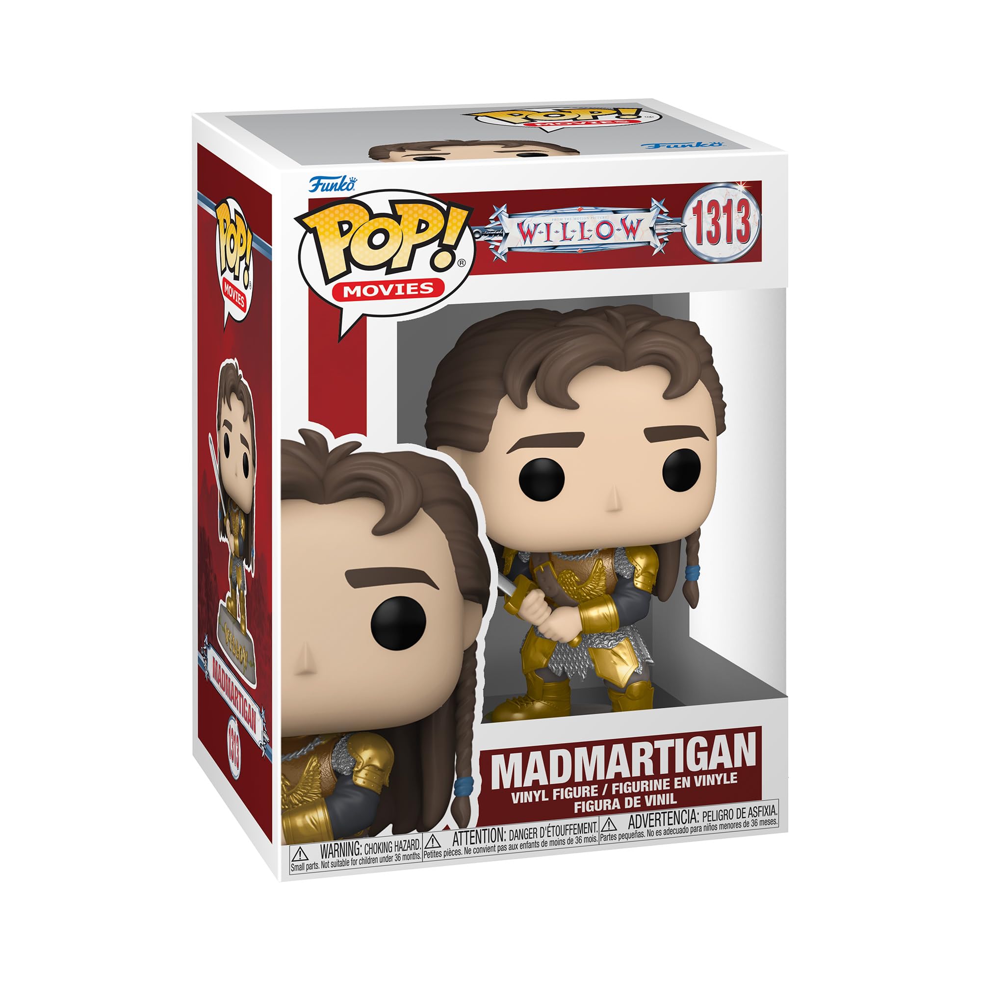 Funko POP! Movies: Willow - Madmartigan - Willow 1988 - Collectable Vinyl Figure - Gift Idea - Official Merchandise - Toys for Kids & Adults - Movies Fans - Model Figure for Collectors and Display