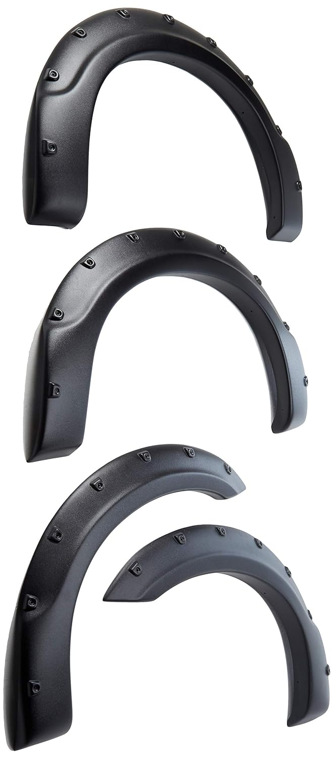 fender flares for ford f250 on Exterior Accessories E Autogrilles Black 99 07 Ford F 250 F 350 Super Duty Pocket Rivet Style Front Rear Fender Flares 18290 Automotive Signstv Co Ke