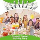 AUAUY Soccer Pencils 12 Pcs Theme Wooden with Erasers Unsharpened Gift Set view 8