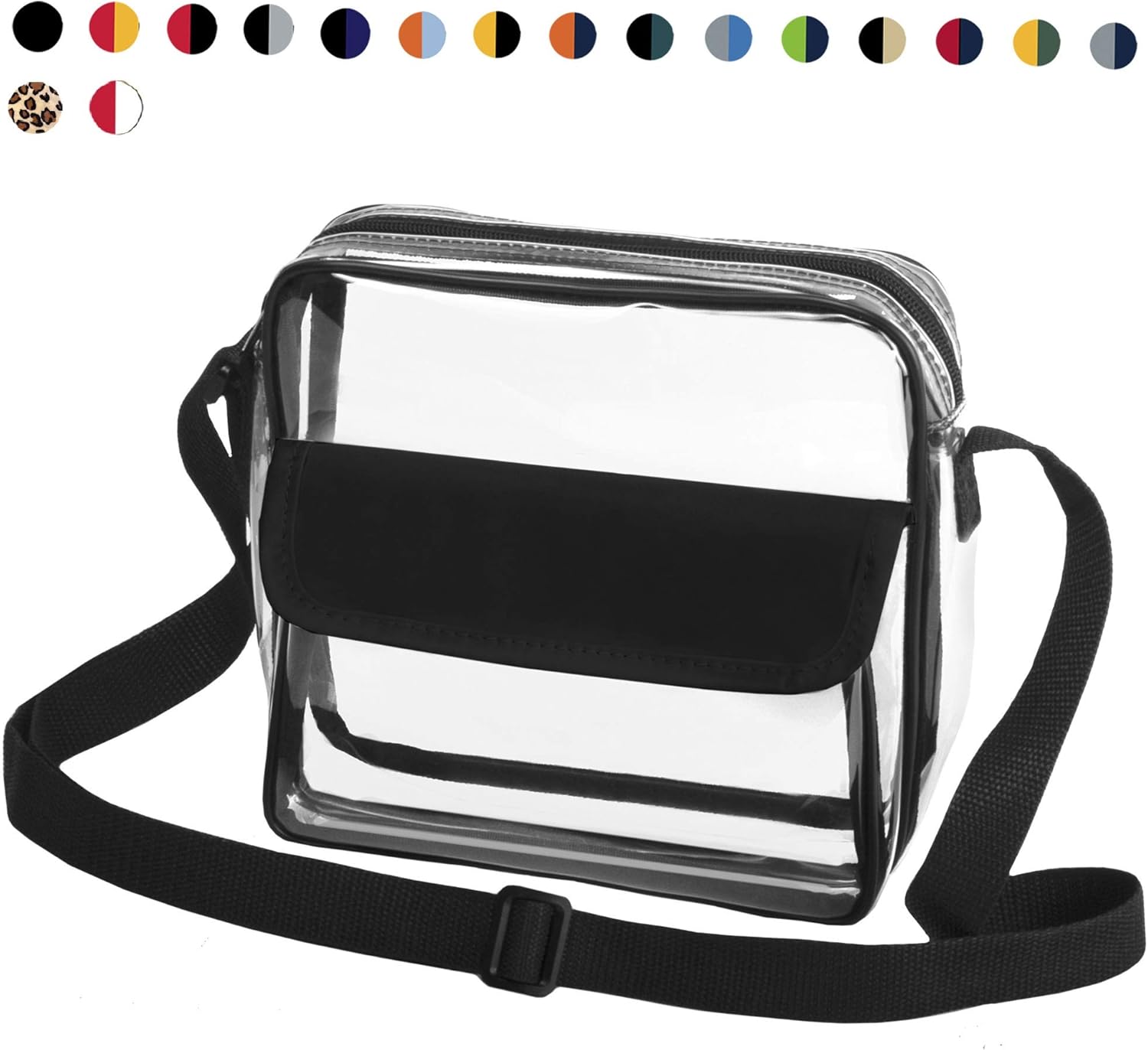 clear crossbody bag nfl approved