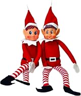 Elves Behavin' Badly 12in Elf Doll Set Boy & Girl The Original Cheeky Elves