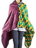 Anime Demon Wearable Blanket Hoodie Tanjiro Cosplay