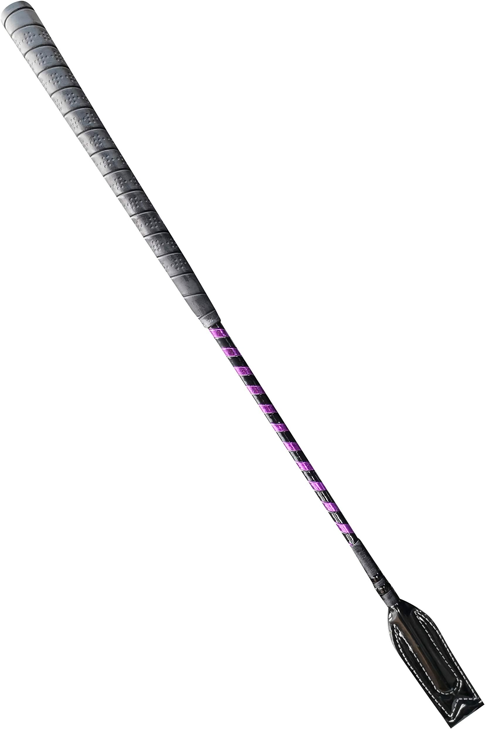 Hunters Saddlery Riding Crops for Horses General Purpose Light-weight Whip Jump Bat Jockey Stick Show Jumping Equestrian 62cm Long