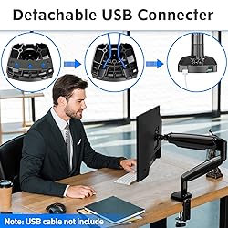 MOUNTUP Ultrawide Monitor Arm for Max 40 Inch