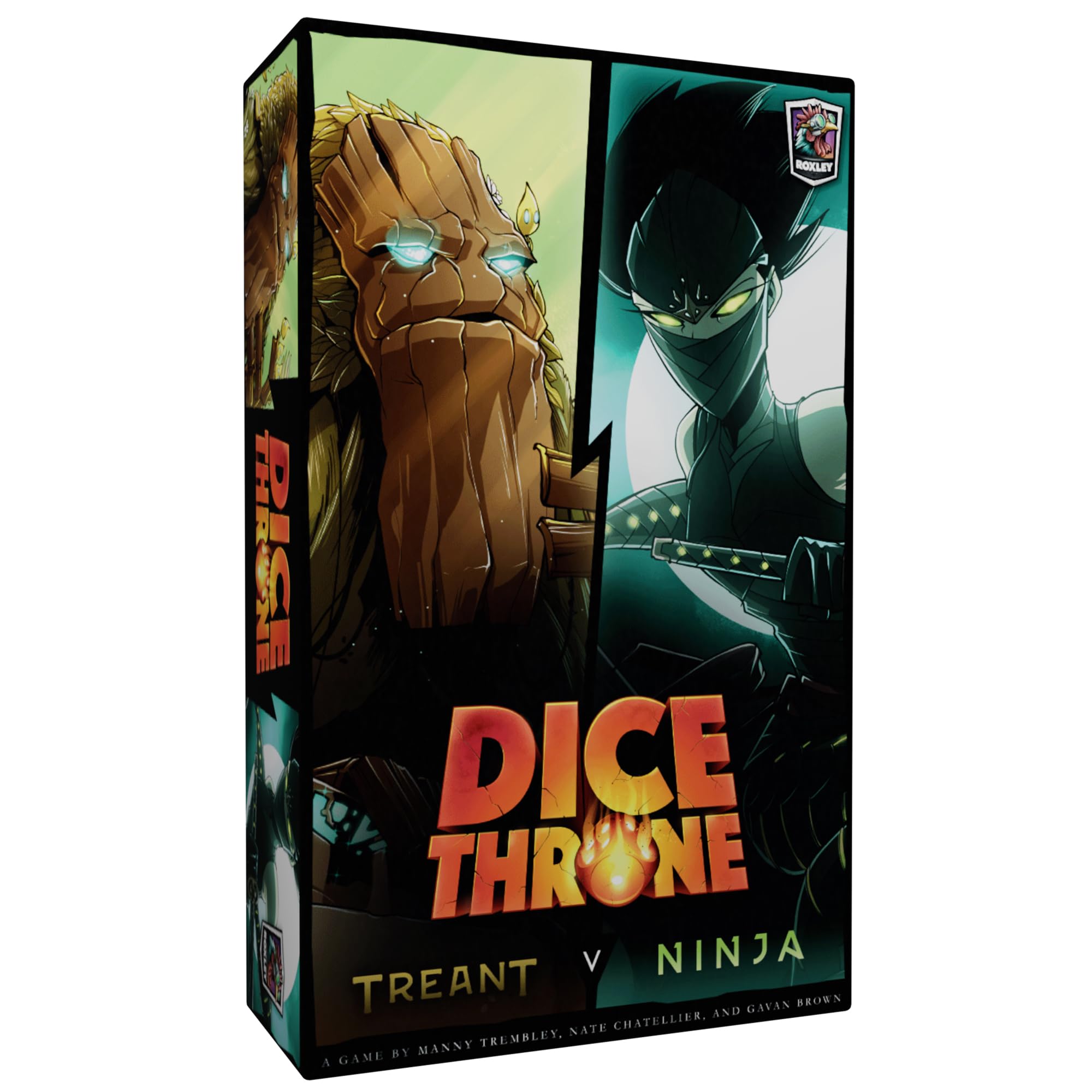 Dice Throne - Two Hero Box - Treant v Ninja - Fast Playing Collectible Tabletop Game