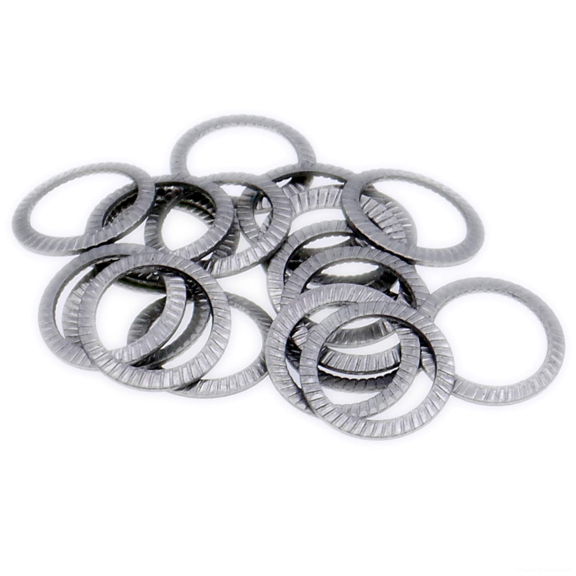 M4 (4mm) Locking Washer (Serrated) - Stainless Steel (A2) (Pack of 20)