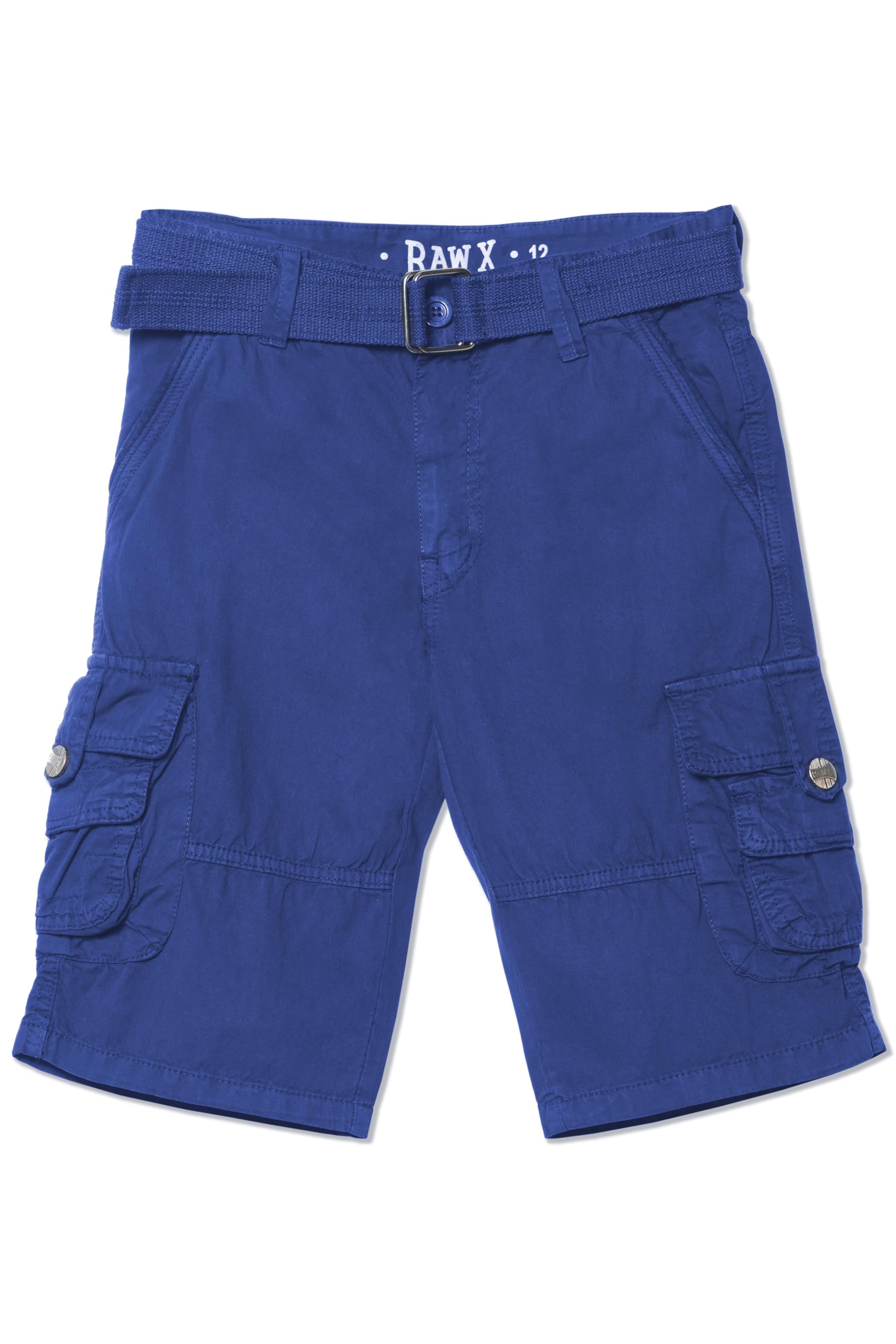 Raw X Boys Cargo Shorts 8-18 | 100% Cotton Belted