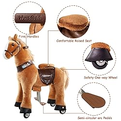 WondeRides Ride on Horse Pony Cycle Riding Horse