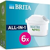 BRITA Water Filter Cartridge MAXTRA PRO Pure Performance - 6 Pack | Original refill compatible with BRITA jugs - reducing micro impurities, PFAS, chlorine, limescale &amp; metals (Half Year Pack)
