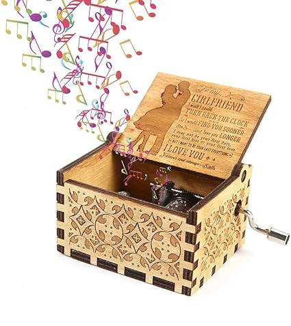 Womdee Caja de música para Mujer con diseño de cascabeles ...