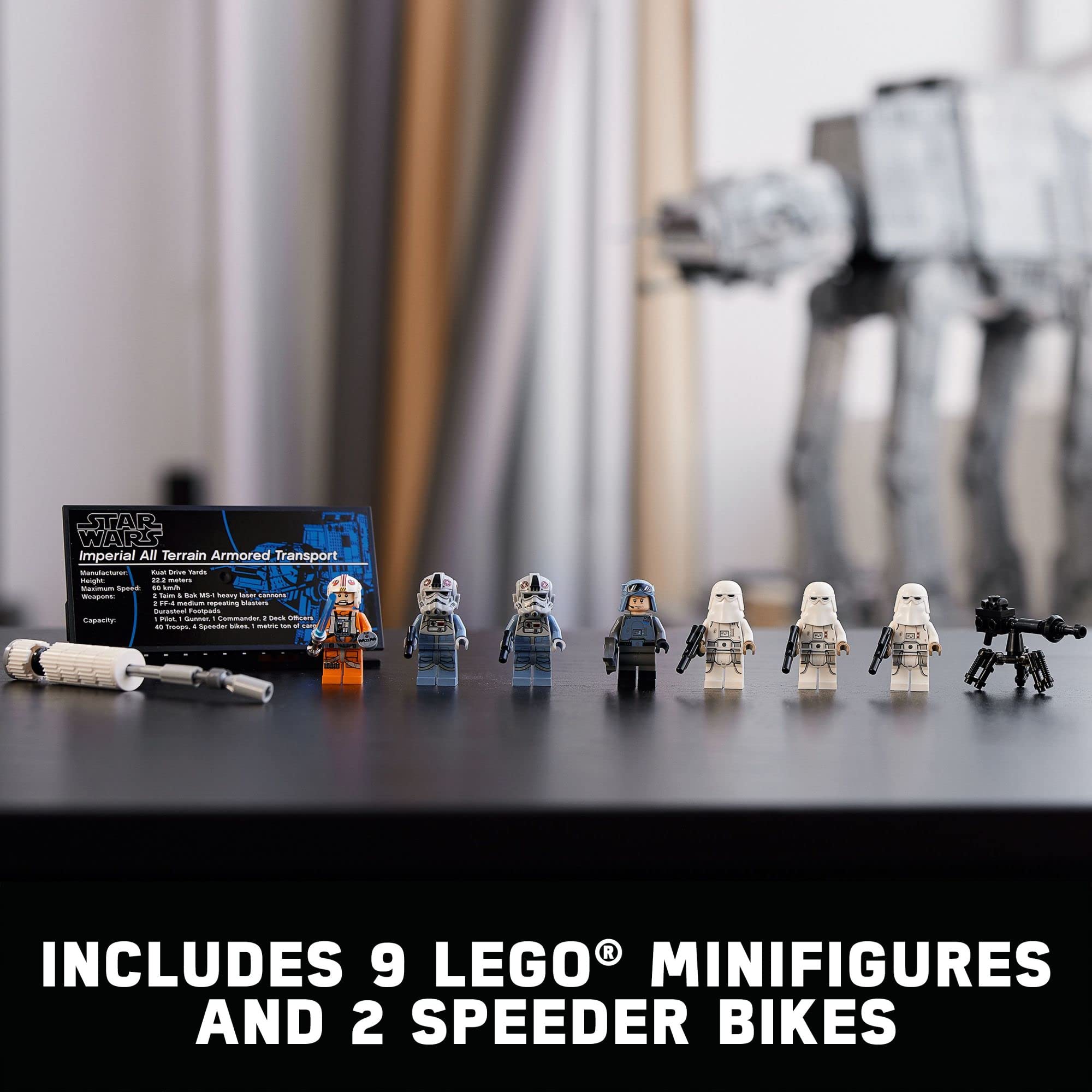 LEGO Star Wars atat Walker 75313 Buildable Model Collectible Set for