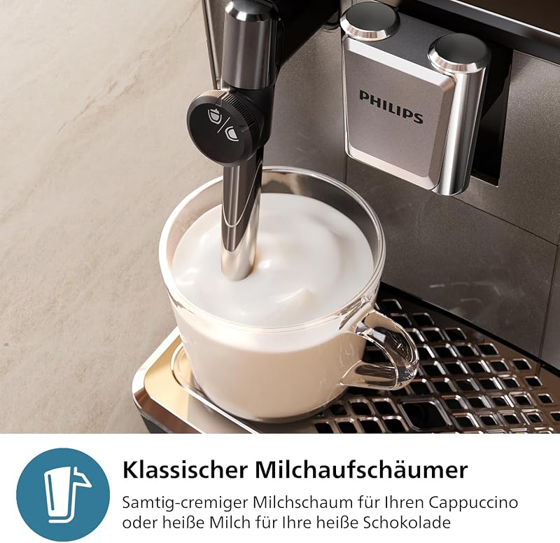 Kaffeevollautomat Panarello 3300 Serie, Schwarz, 5 Spezialitäten