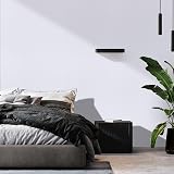 Hode White Vinyl Wrap Matte 40x300cm Self Adhesive Wallpaper Furniture Kitchen view 4
