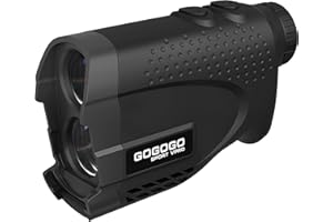 Gogogo Sport Vpro Laser Golf Rangefinder 1200 Yards 6X Gift Range Finder for Hunting with Slope Compensation, Flag Lock, Vibr