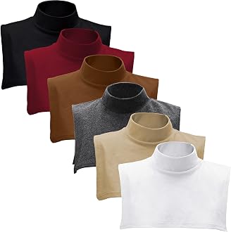 Fake Turtleneck Dickey Detachable 