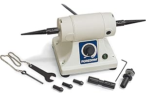 Foredom Bench Lathe K.3340 Bench Motor KIT BL 1 POLISHNG Lathe with ATTACHMENTS (LZ 8.5 M Box)