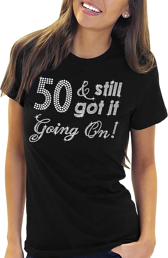 woman 50th birthday shirt ideas