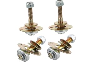 GANAZONO 4pcs Rocking Chair Bearings and Glider Rocker Hardware, Iron Material Rocking Chair Bolt Set