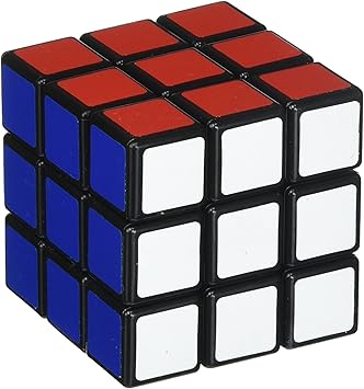 west feen 2 in 1 Cube 3x3x3 Sticker-Less Rubiks Cube Puzzle (1Big+1 Small)
