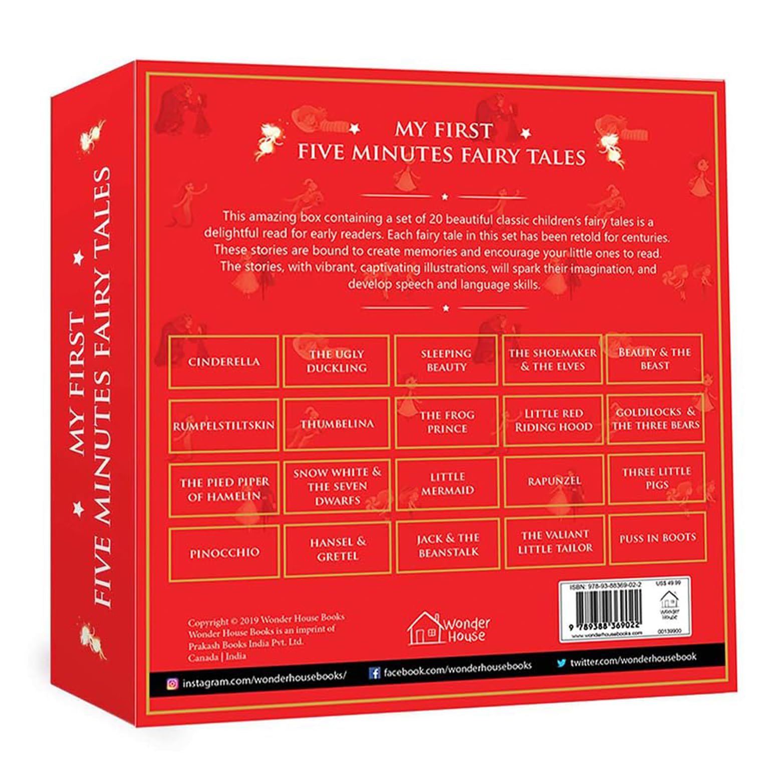 My First Five Minutes Fairy Tales Boxset: Giftset of 20 Books for Kids (Abridged and Retold) My First Five Minutes Fairy Tales Boxset: Giftset of 20 Books for Kids (Abridged and Retold) Paperback