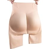 MOVWIN Padded Underwear for Women Built-in 7mm 16mm Fake Butt Pads for Bigger Butt Lifting Panties Tummy Control Shapewear
