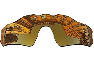 Vonxyz Lenses Replacement for Oakley Radar EV Path OO9208 Sunglass - Bronze MirrorCoat Polarized