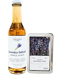 Organic Lavender Cocktail Picks - 50 Aromatic