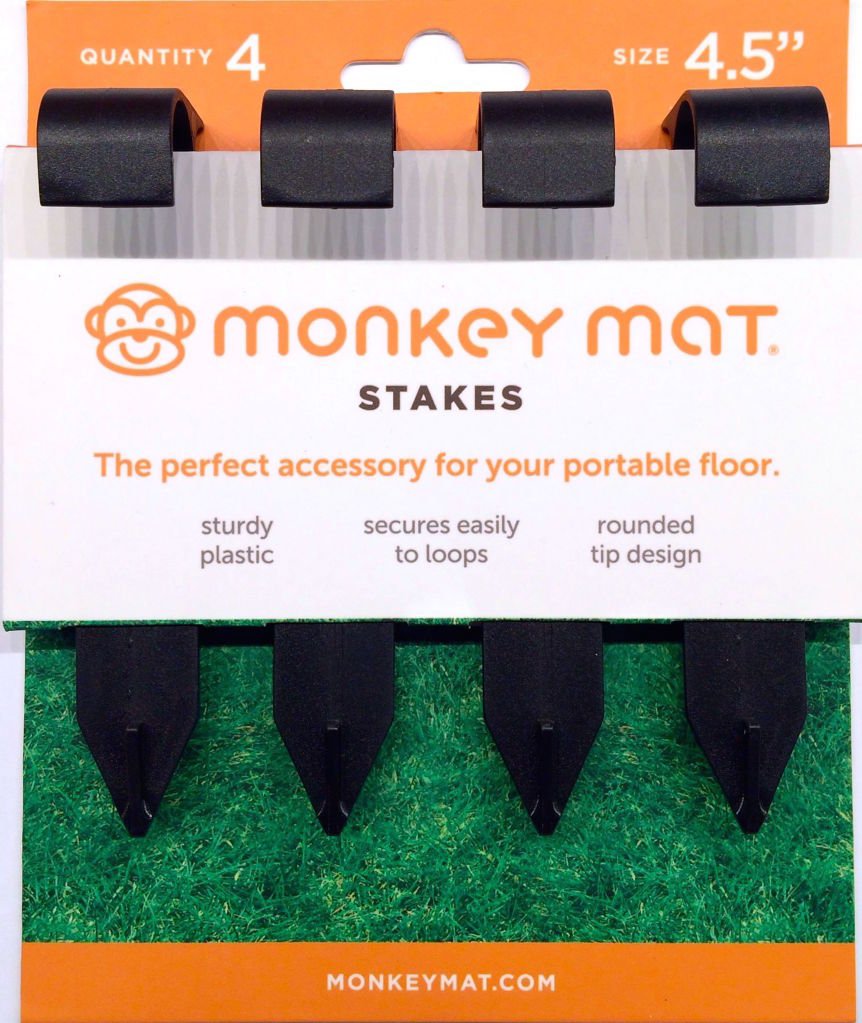 Monkey Mat Stake Set - 4 pk