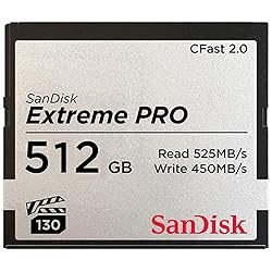SanDisk Extreme Pro 512 GB CFast Card Model