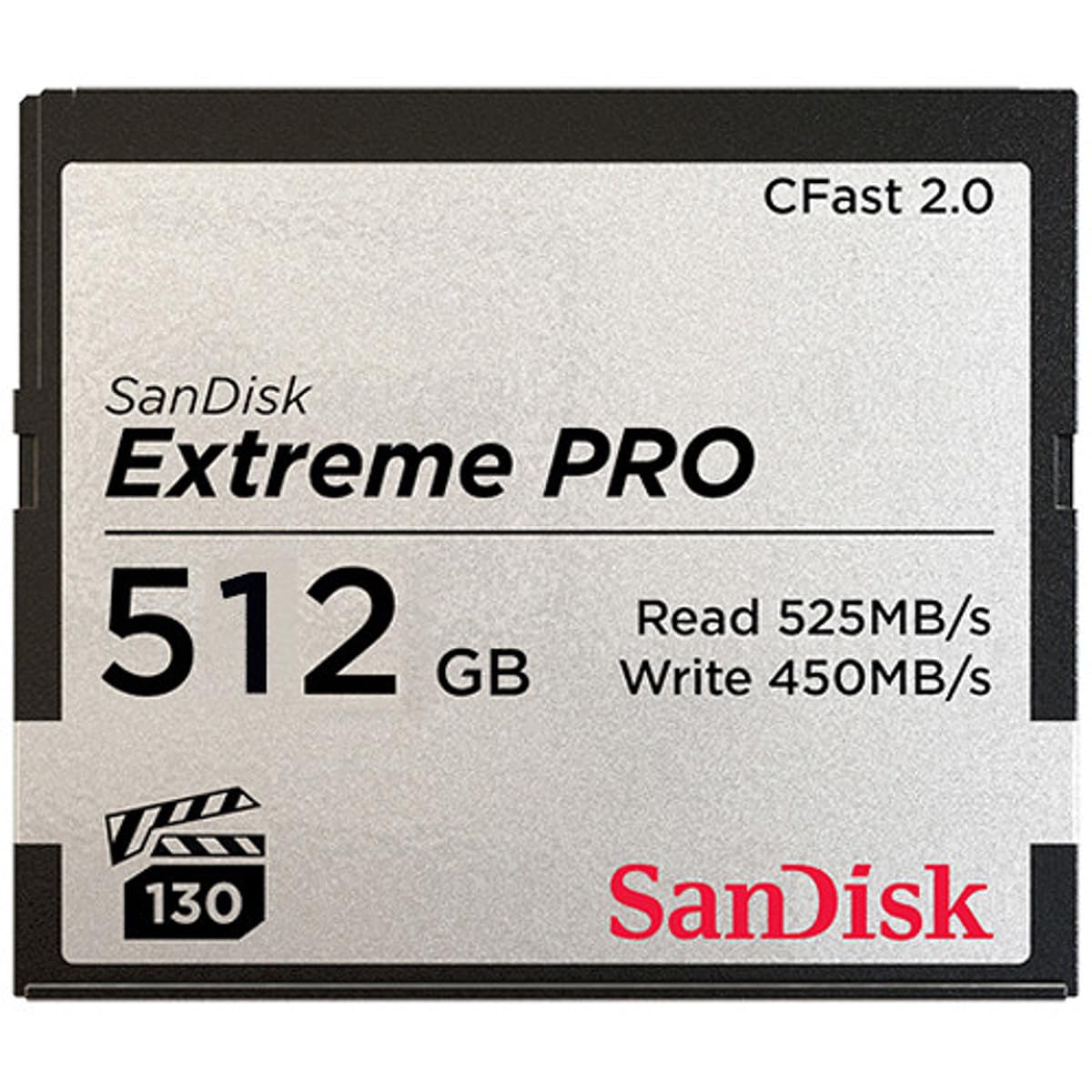SanDisk Extreme Pro 512 GB CFast Card Model