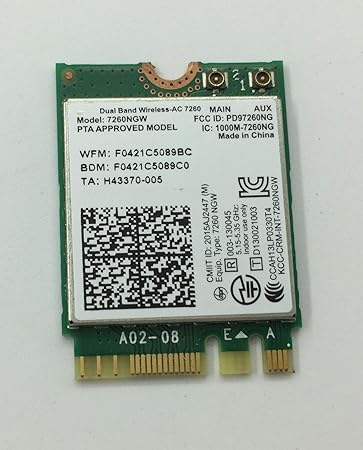 Intel Dual Band Wireless Ac 7260 7260ngw Ngff Pcie Bluetooth Bt Wireless Wifi Card 802 11 Ac A B G N Kttyn For Dell Laptop Talkingbread Co Il Intel Dual Band Wireless Ac 7260 7260ngw Ngff Pcie Bluetooth Bt Wireless Wifi Card 802 11 Ac A B G N Kttyn For Dell Laptop Talkingbread Co Il