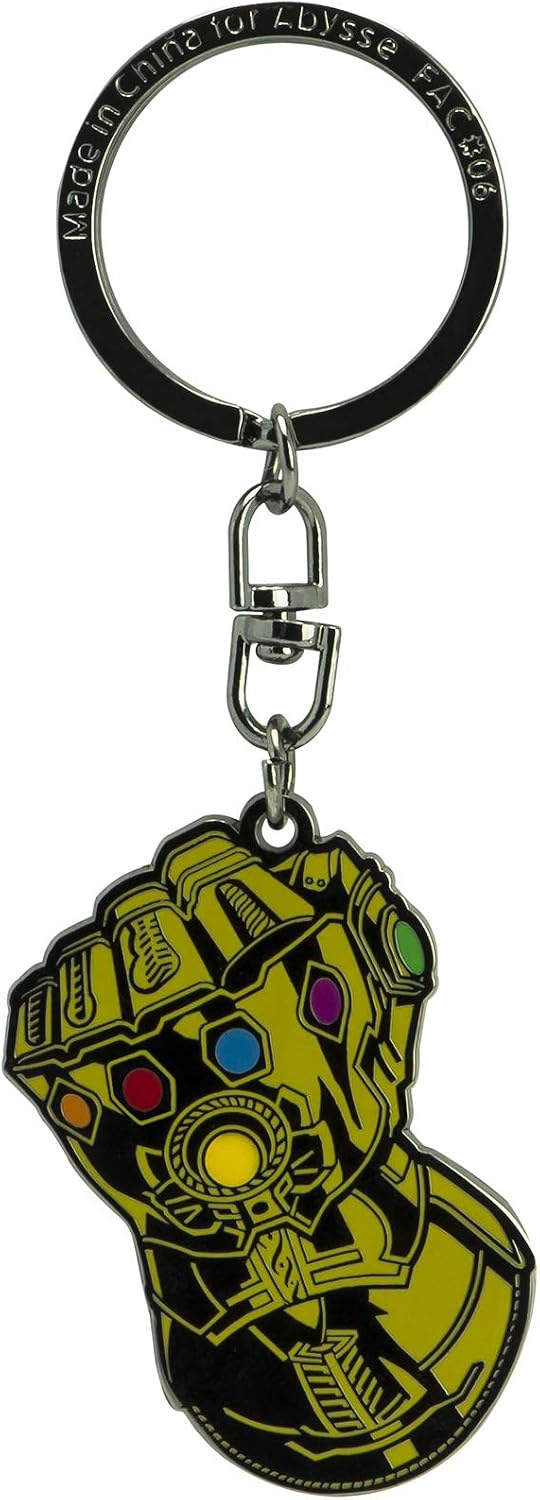 ABYstyle - Marvel - Avengers - Infinity Glove Keyring, Multi-Colour, One Size, multi-coloured, Taglia unica, Casual