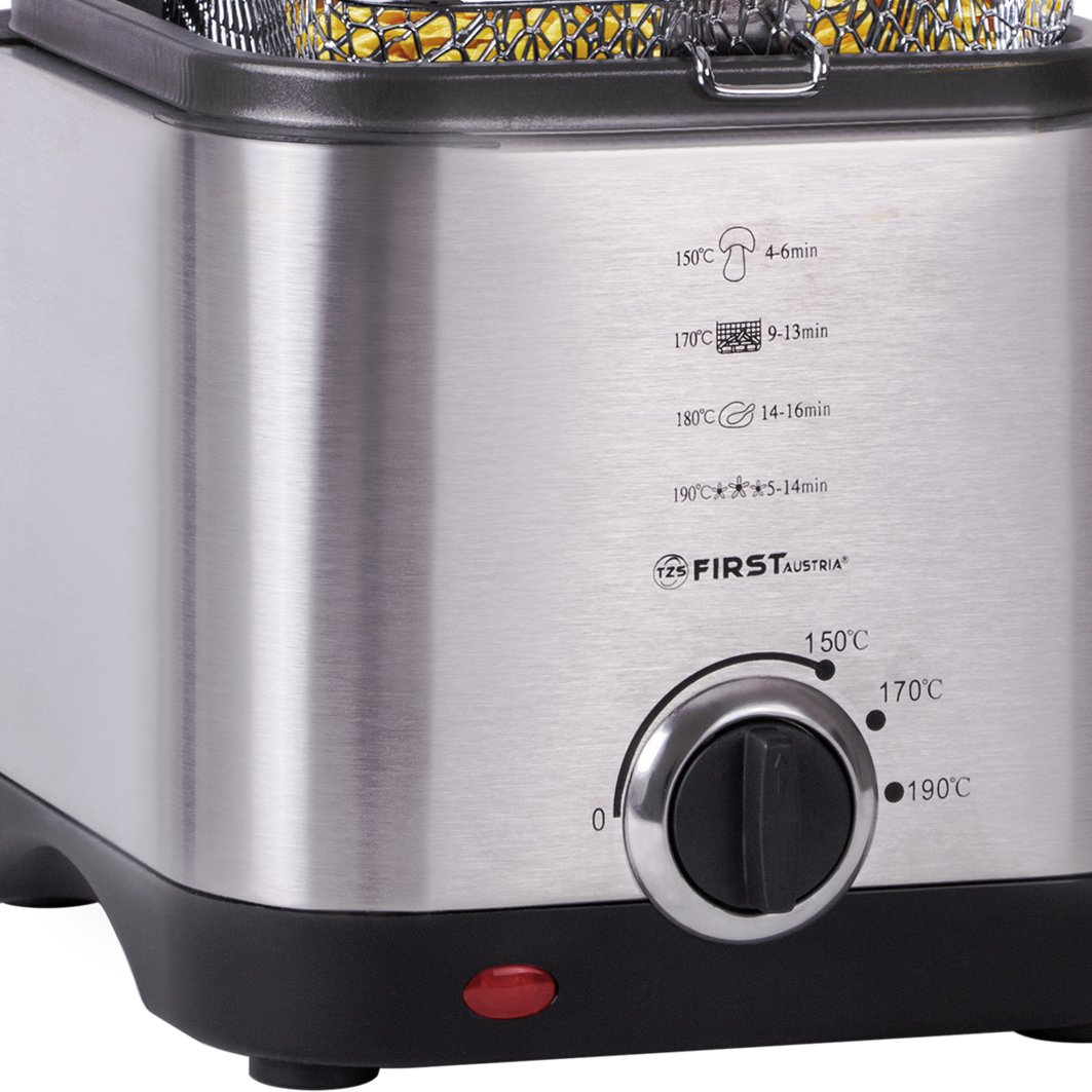 First Austria FA 5058-1 - Freidora, 900 W, 1.5 l, color gris: Amazon.es: Hogar