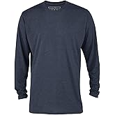 TNT Men's Long Sleeve Casual Tri-Blend Tee Shirt