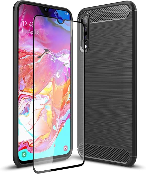 Amazon Com Olixar For Samsung Galaxy A70 Case With Screen